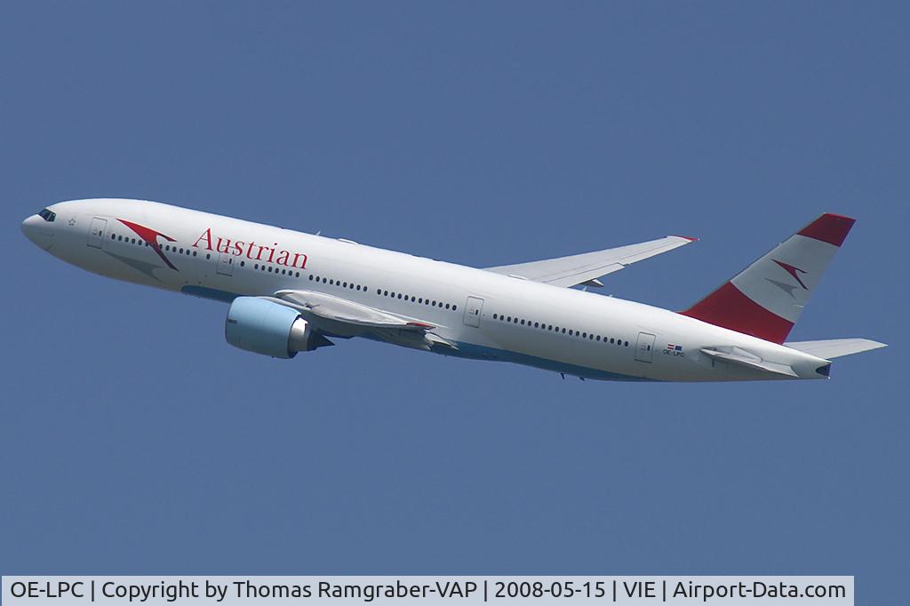 OE-LPC, 2002 Boeing 777-2Z9/ER C/N 29313, Austrian Airlines Boeing 777-200