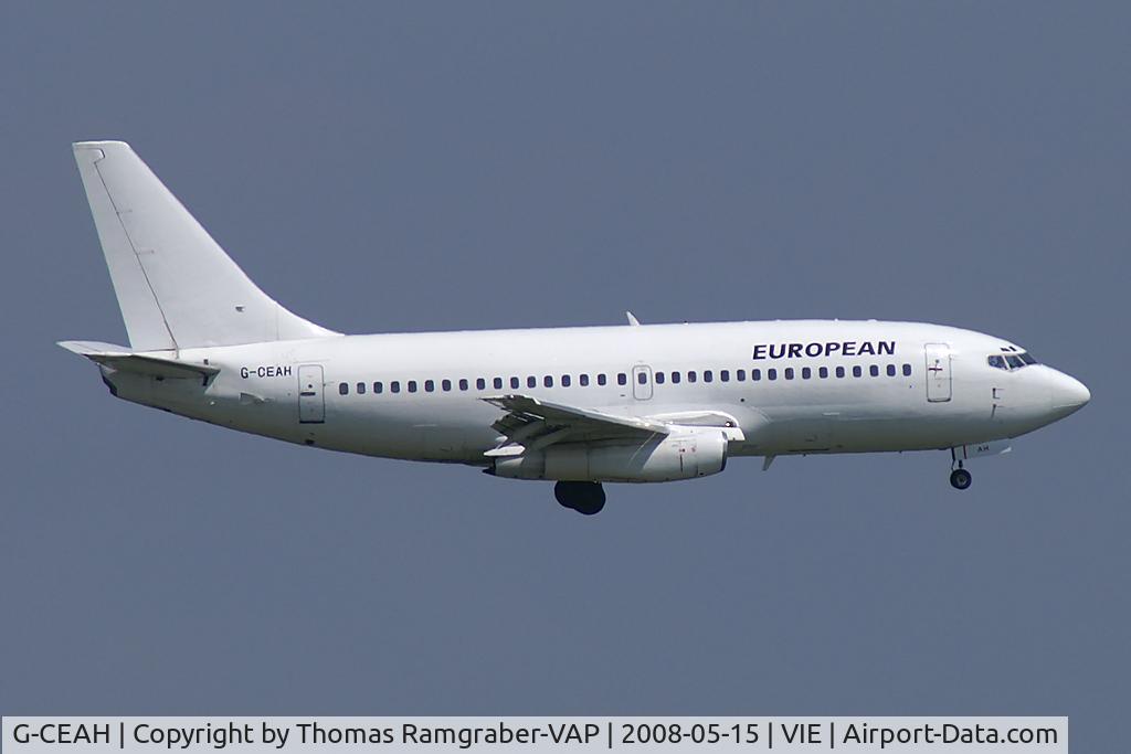G-CEAH, 1975 Boeing 737-229 C/N 21135, European Air Charter Boeing 737-200