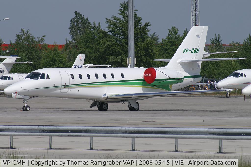 VP-CMH, 2007 Cessna 680 Citation Sovereign C/N 680-0171, Jet Aviation Cessna 680 Sovereign