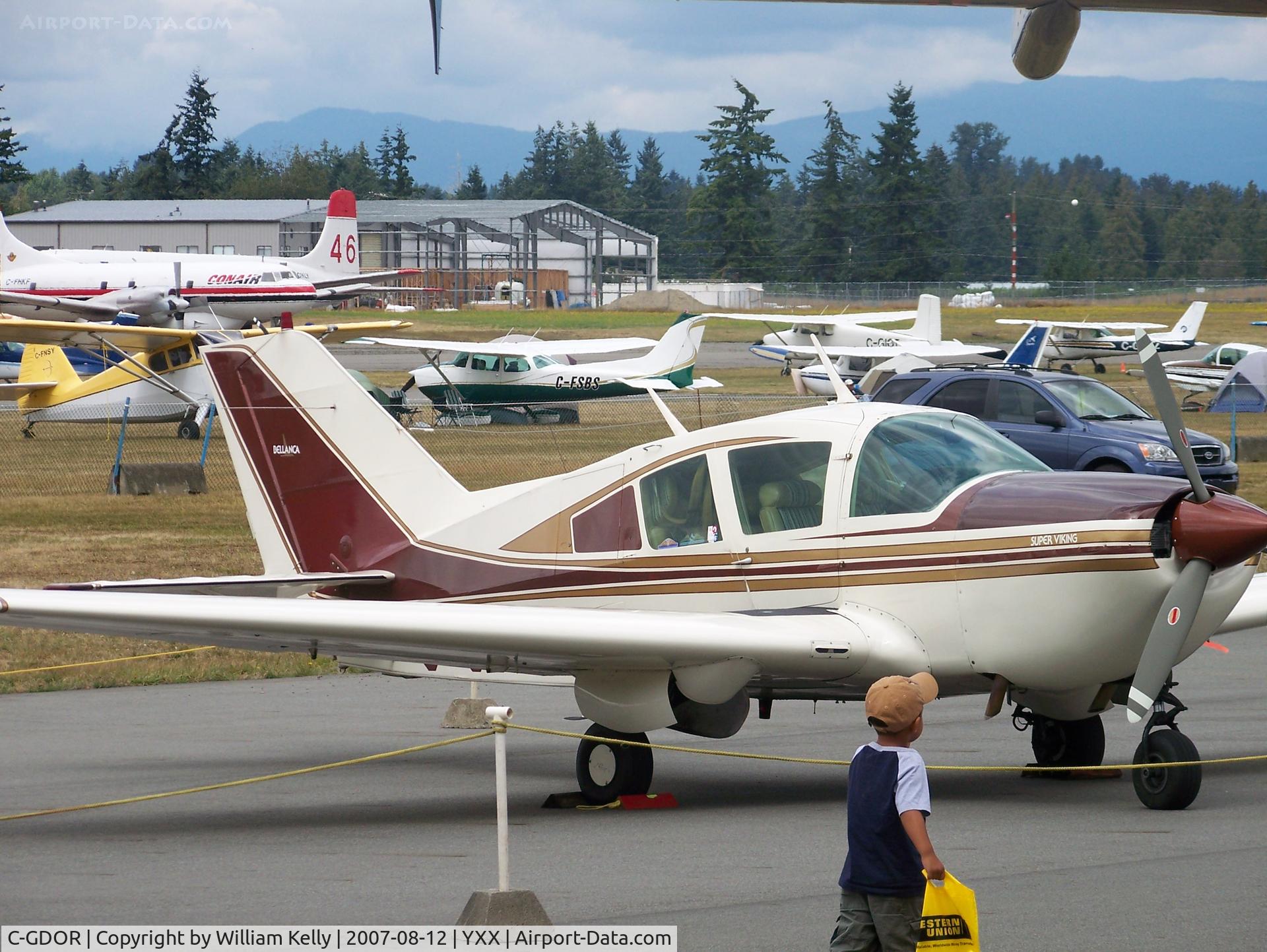 C-GDOR, 1974 Bellanca 17-30A Viking C/N 74-30661, At Abbotsford Air Show Aug 2007