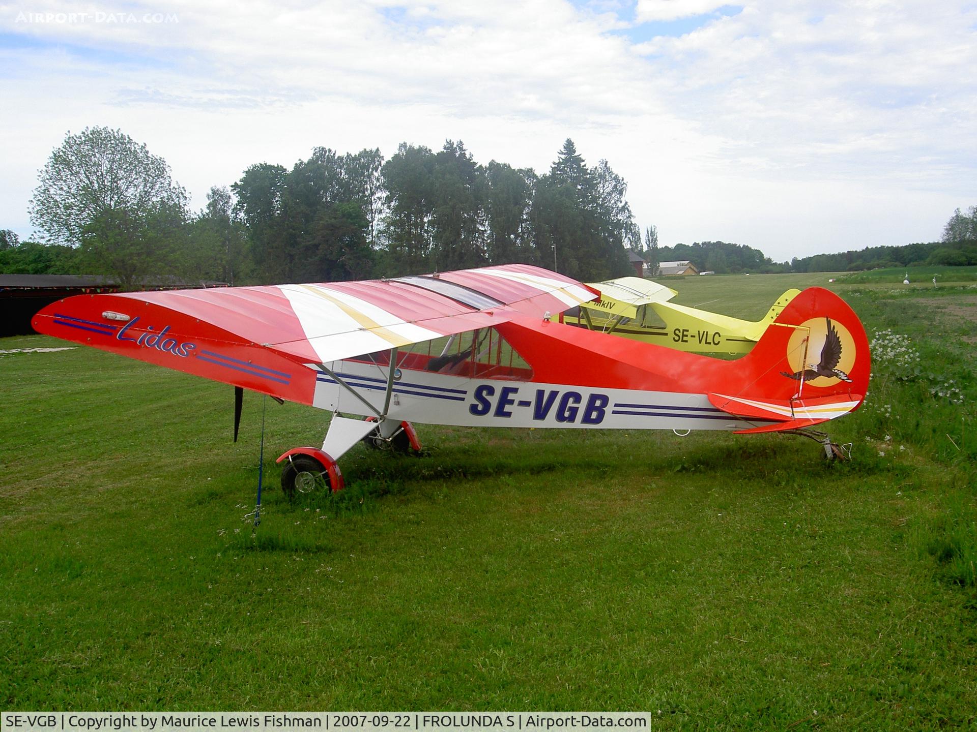 SE-VGB, Lamco Eurocub MK IV C/N DAH-003, Frolunda Kungsangen Stockholm