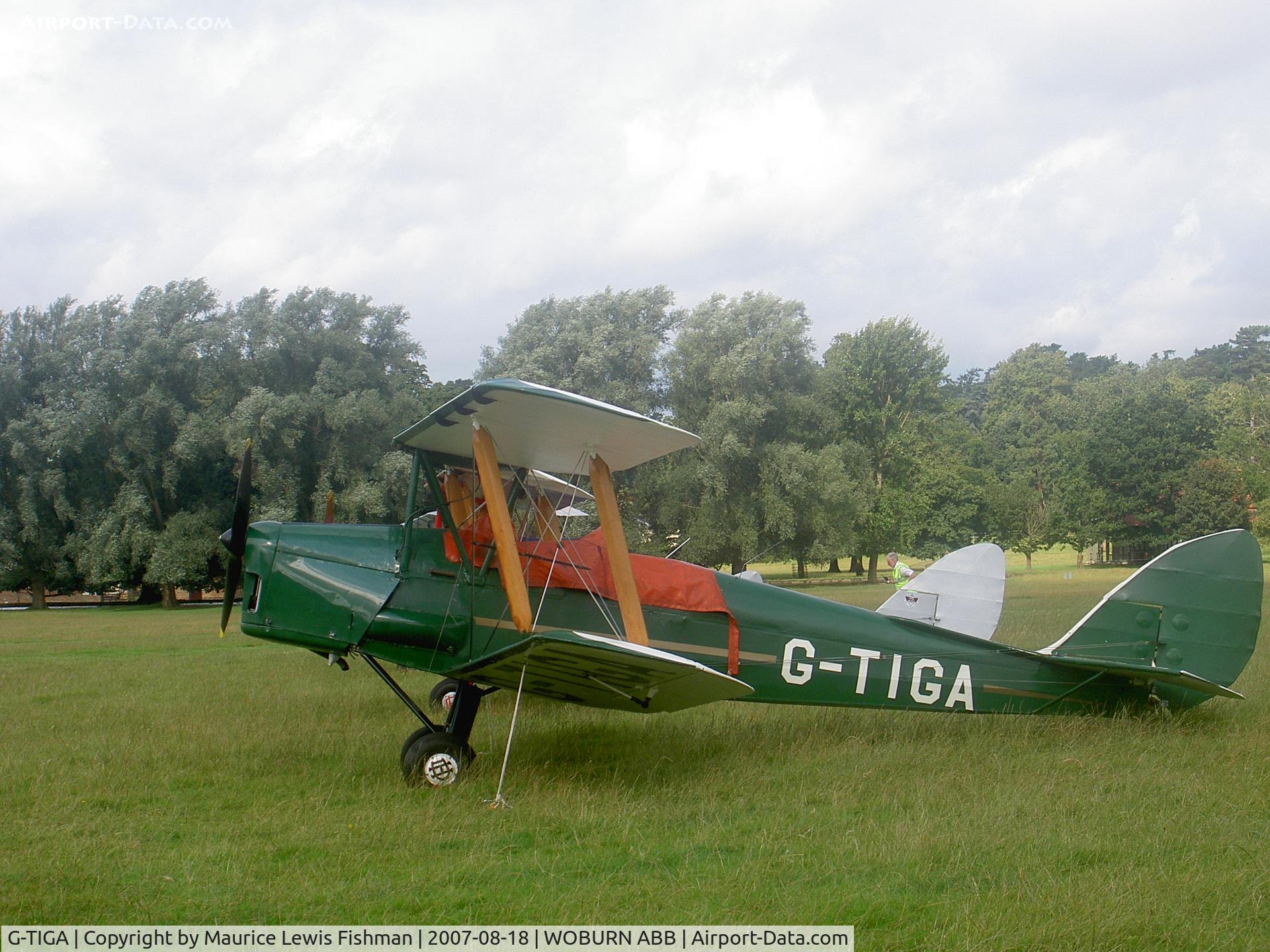 G-TIGA, 1955 De Havilland DH-82A Tiger Moth II C/N 83547, Woburn Abbey