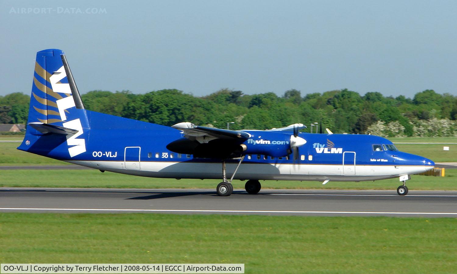 OO-VLJ, 1987 Fokker 50 C/N 20105, Some of the typical traffic that can be seen at Manchester (Ringway)  International