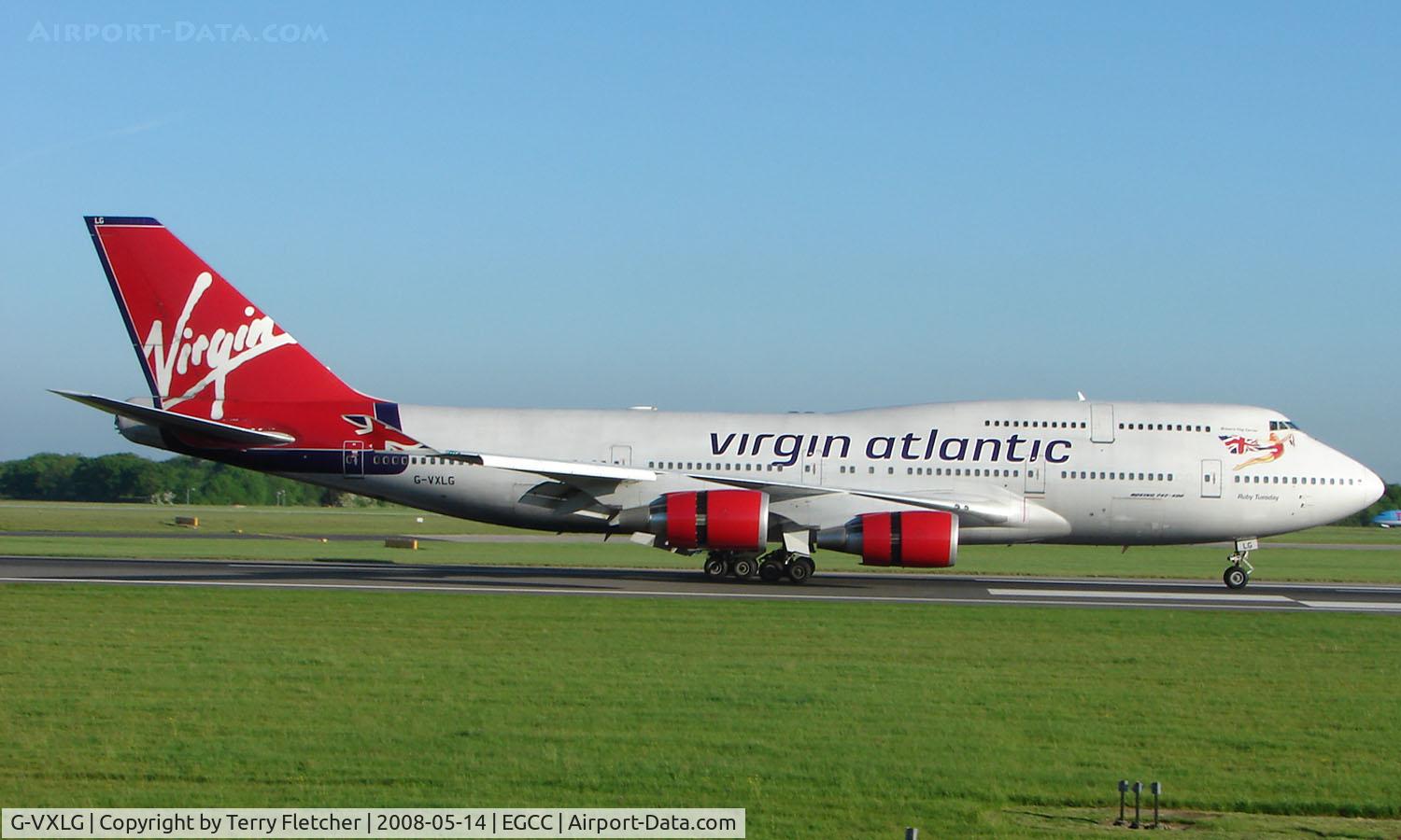 G-VXLG, 1998 Boeing 747-41R C/N 29406, Some of the typical traffic that can be seen at Manchester (Ringway)  International