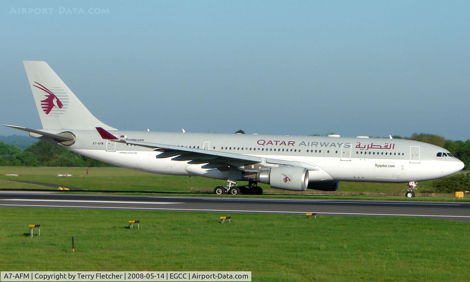 A7-AFM, 2004 Airbus A330-203 C/N 616, Some of the typical traffic that can be seen at Manchester (Ringway)  International
