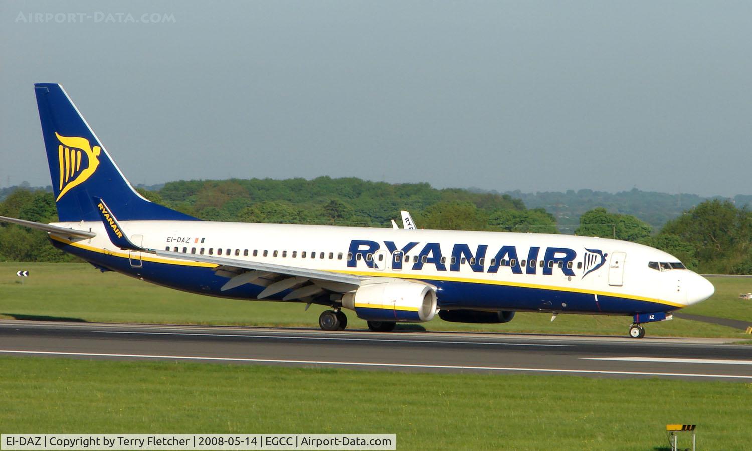 EI-DAZ, 2004 Boeing 737-8AS C/N 33559, Some of the typical traffic that can be seen at Manchester (Ringway)  International