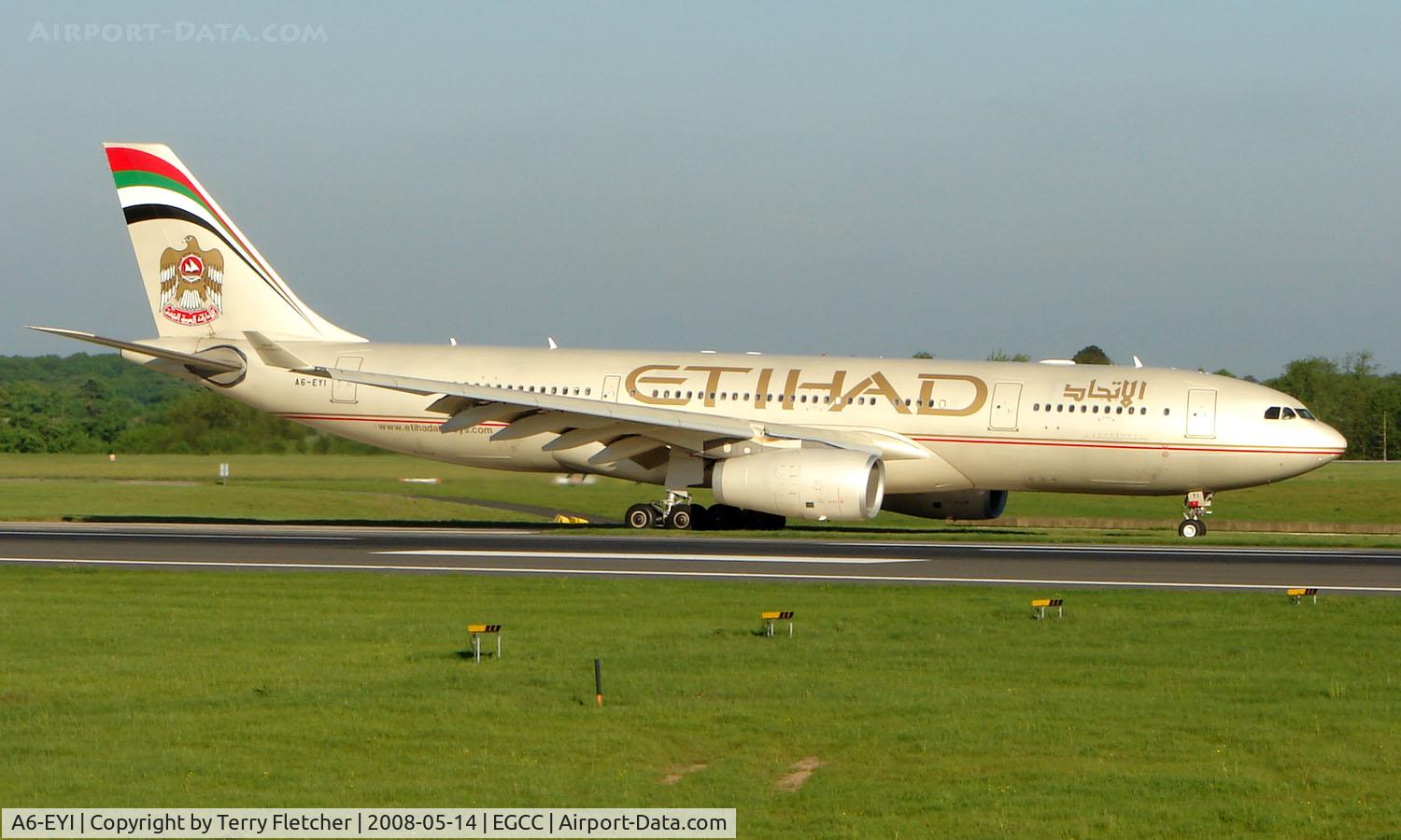 A6-EYI, 2006 Airbus A330-243 C/N 730, Some of the typical traffic that can be seen at Manchester (Ringway)  International