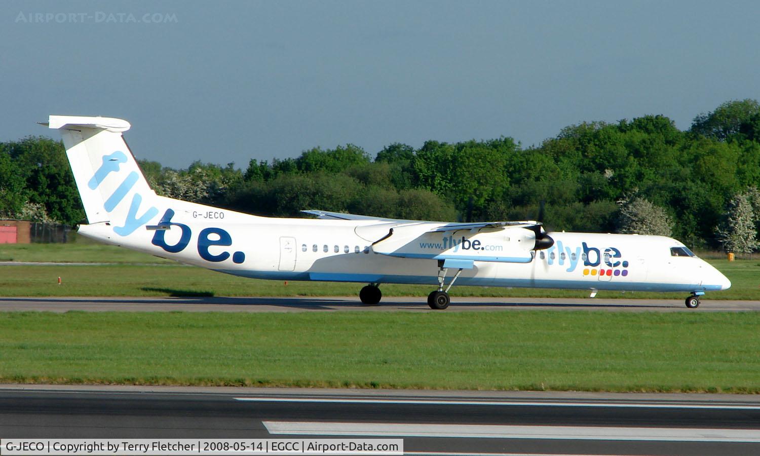 G-JECO, 2006 De Havilland Canada DHC-8-402Q Dash 8 C/N 4126, Some of the typical traffic that can be seen at Manchester (Ringway)  International