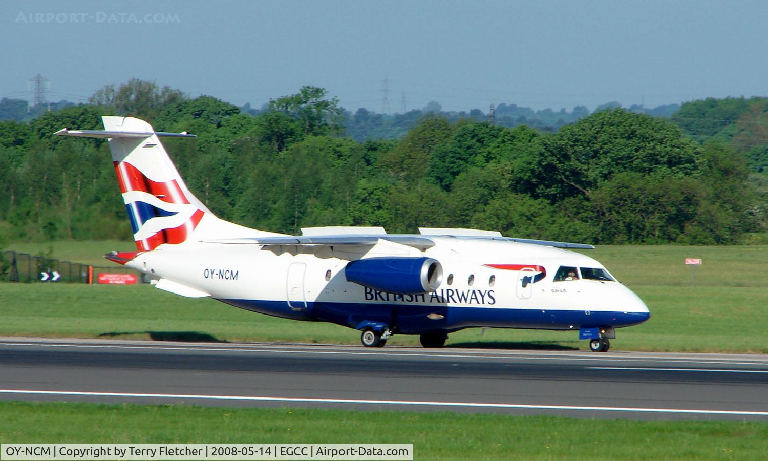 OY-NCM, 2001 Fairchild Dornier 328-300 328JET C/N 3190, Some of the typical traffic that can be seen at Manchester (Ringway)  International