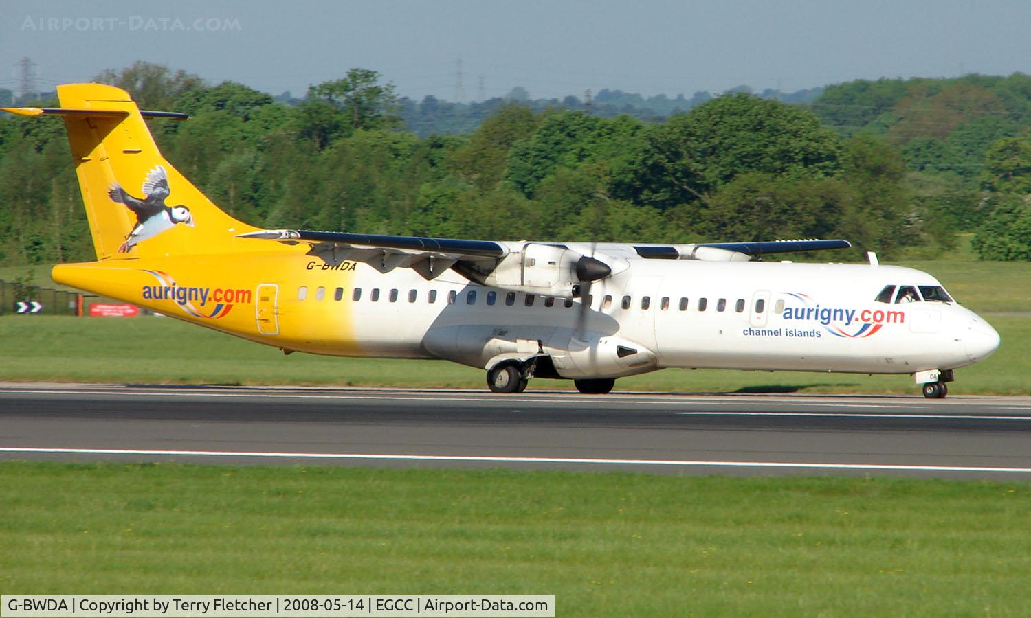 G-BWDA, 1995 ATR 72-202 C/N 444, Some of the typical traffic that can be seen at Manchester (Ringway)  International