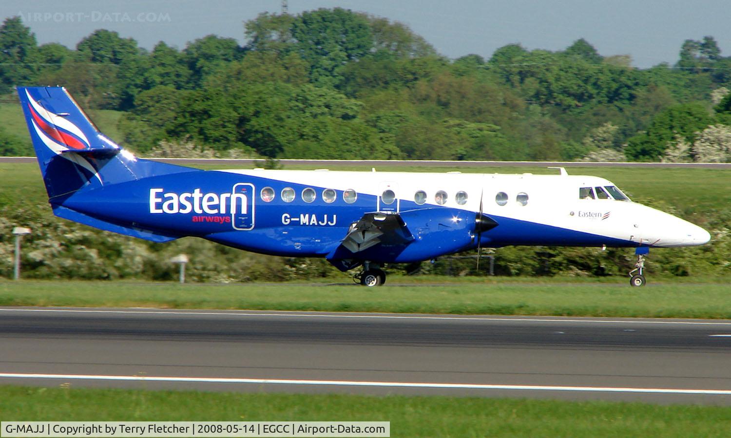 G-MAJJ, 1993 British Aerospace Jetstream 41 C/N 41024, Some of the typical traffic that can be seen at Manchester (Ringway)  International