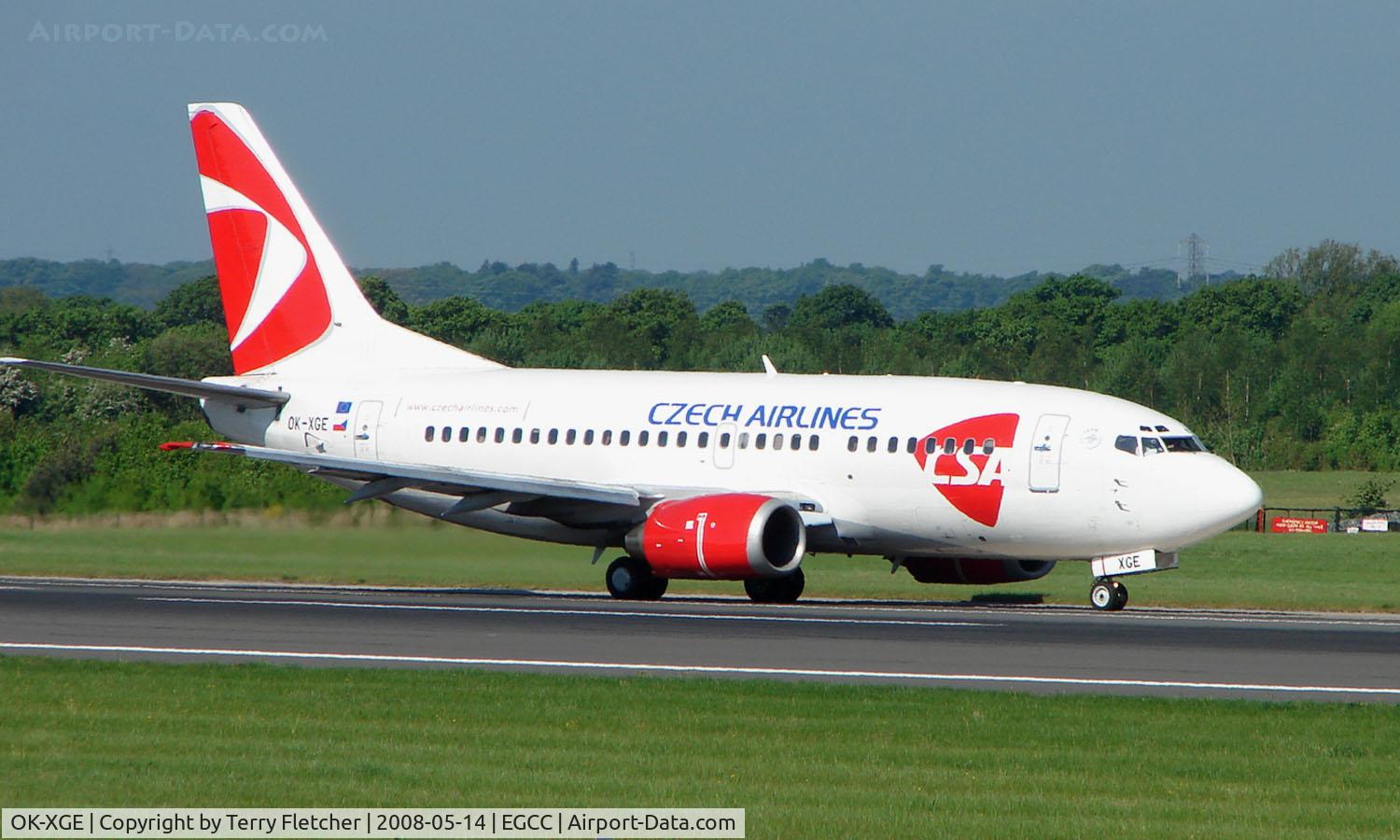 OK-XGE, 1992 Boeing 737-55S C/N 26543, Some of the typical traffic that can be seen at Manchester (Ringway)  International