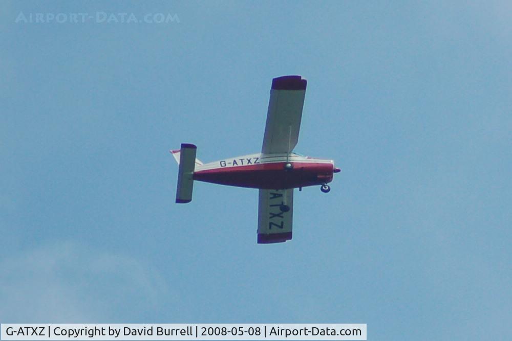 G-ATXZ, 1966 Bolkow Bo-208C Junior C/N 624, Bolkow over Stoke-on-Trent