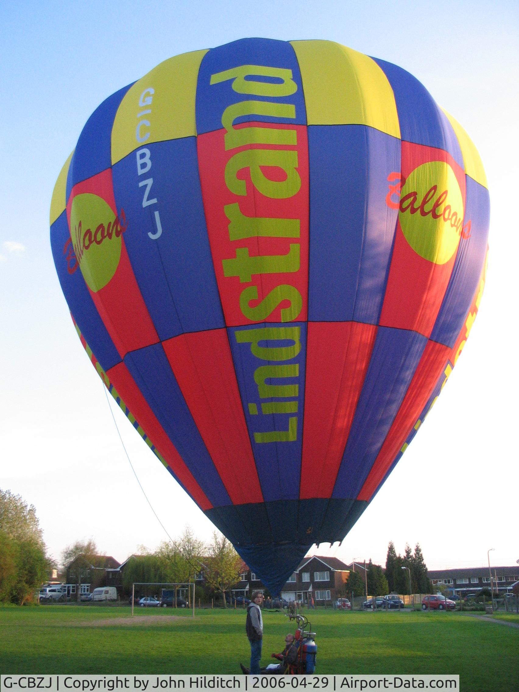 G-CBZJ, 2003 Lindstrand Balloons LBL 25A Cloudhopper C/N 892, Solo Meet - Black Horse - Great Missenden