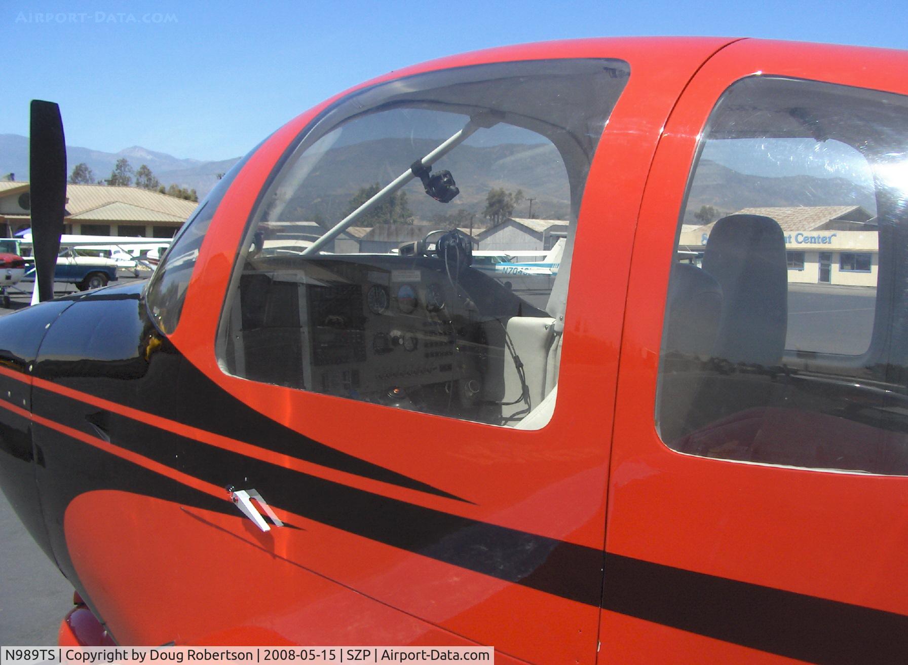 N989TS, Vans RV-10 C/N 40067, 2005 Younkin VAN's RV-10A, Early arrival for National Howard Fly-In (Has also built a Howard 'Mr. Mulligan' replica), glass panel