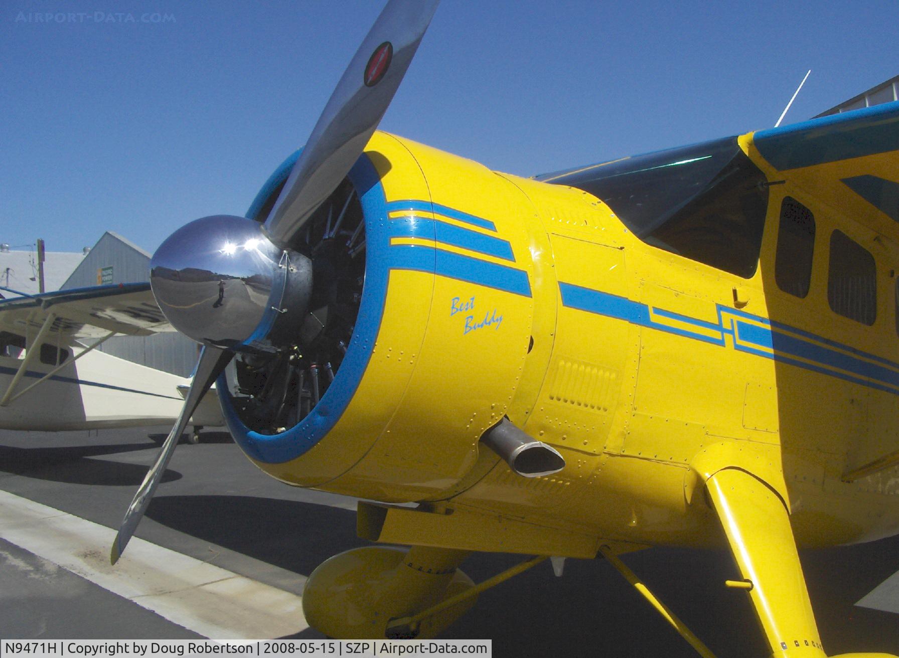 N9471H, Howard Aircraft DGA-15P C/N 813, Howard DGA-15P 'Best Buddy', Pratt & Whitney R-985 Wasp Jr. 450 Hp, cowl