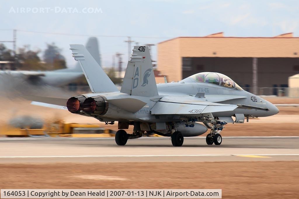 164053, 1990 McDonnell Douglas F/A-18D Hornet C/N 0943/D056, F/A-18D AD-436 with VFA-106 