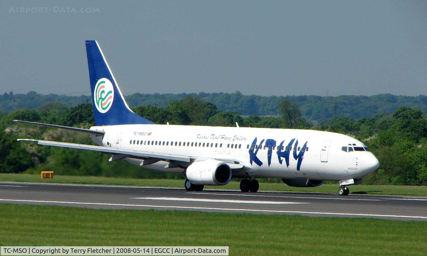 TC-MSO, 2002 Boeing 737-8S3 C/N 29246, Some of the typical traffic that can be seen at Manchester (Ringway)  International