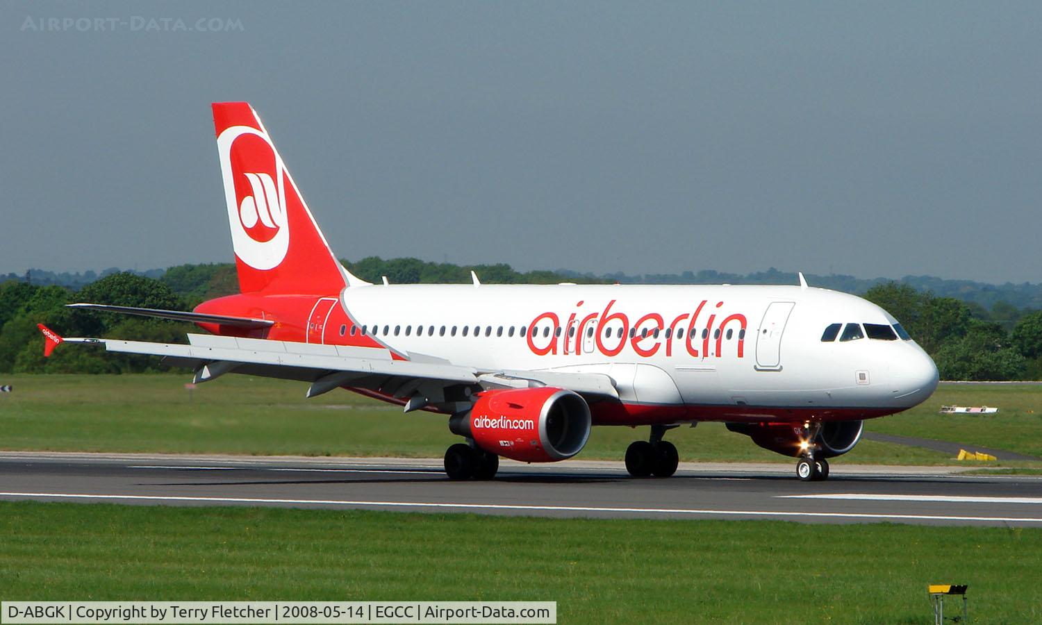 D-ABGK, 2008 Airbus A319-112 C/N 3447, Some of the typical traffic that can be seen at Manchester (Ringway)  International