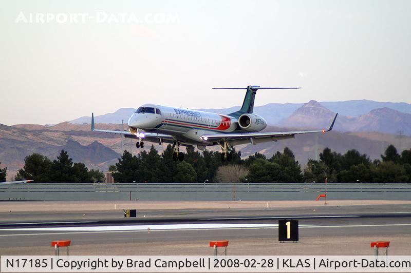 N17185, 2005 Embraer ERJ-145XR (EMB-145XR) C/N 14500922, ExpressJet Airlines / 2005 Embraer EMB-145XR