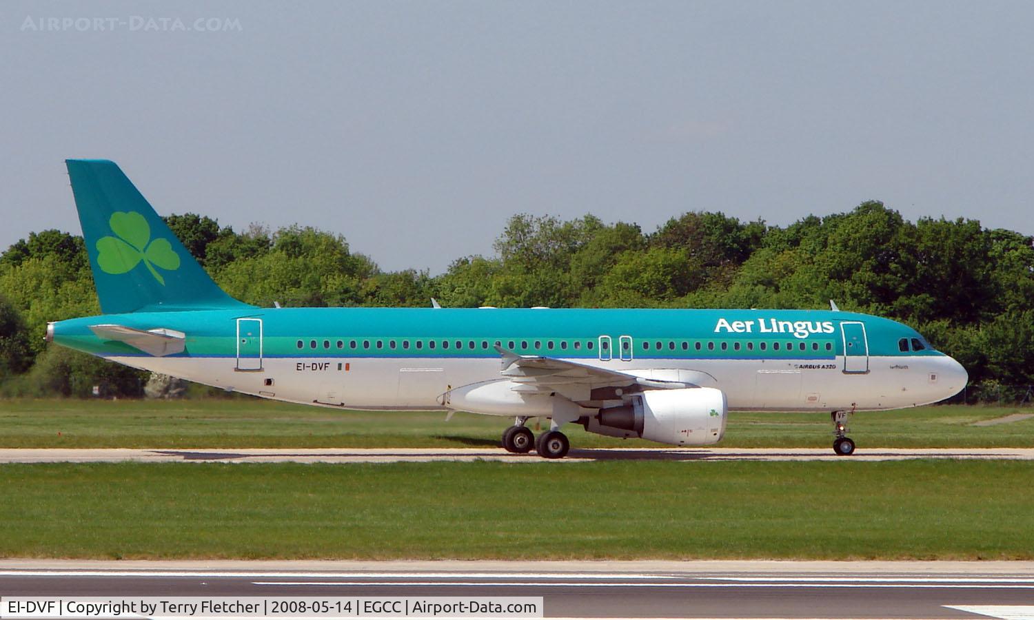 EI-DVF, 2007 Airbus A320-214 C/N 3136, Some of the typical traffic that can be seen at Manchester (Ringway)  International