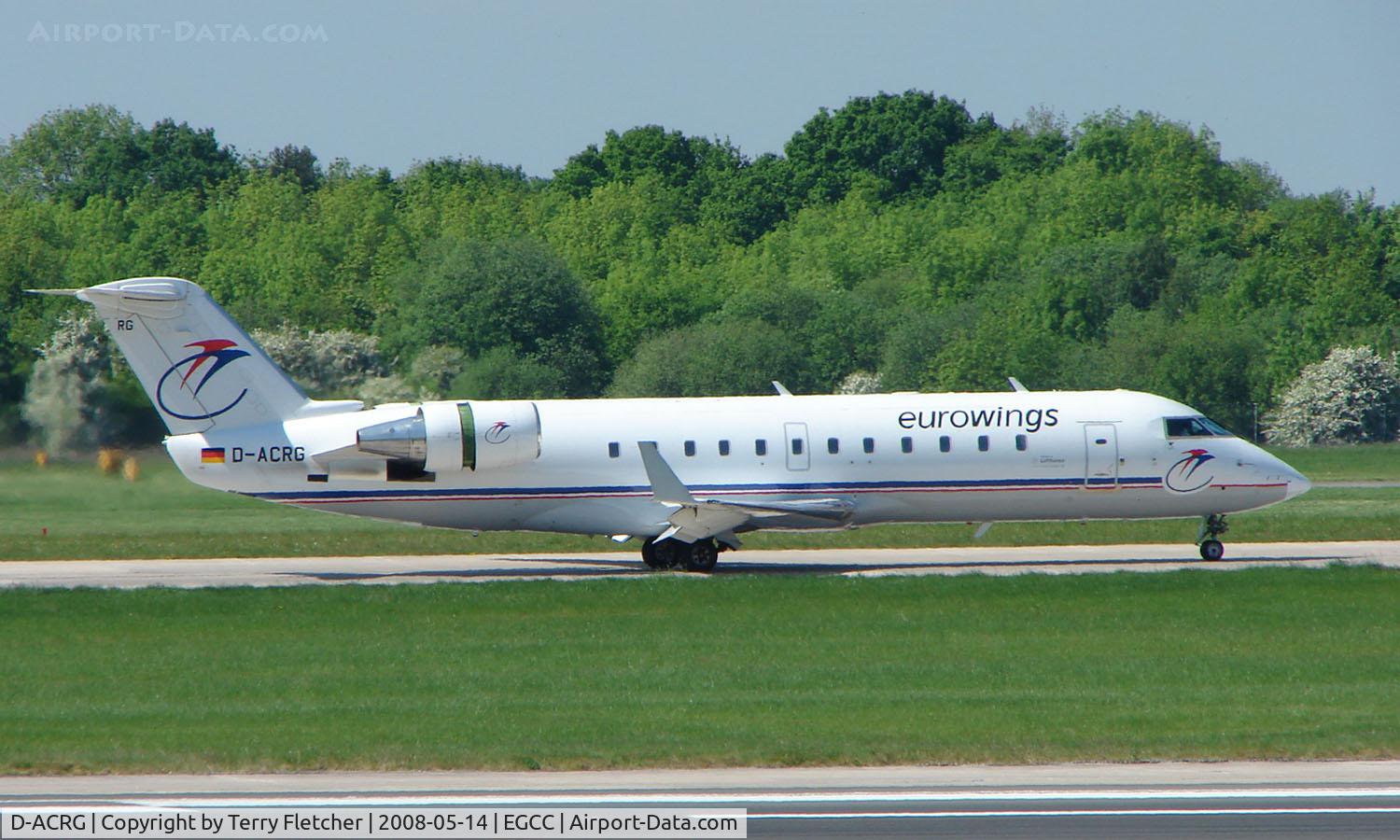 D-ACRG, 2002 Bombardier CRJ-200ER (CL-600-2B19) C/N 7630, Some of the typical traffic that can be seen at Manchester (Ringway)  International