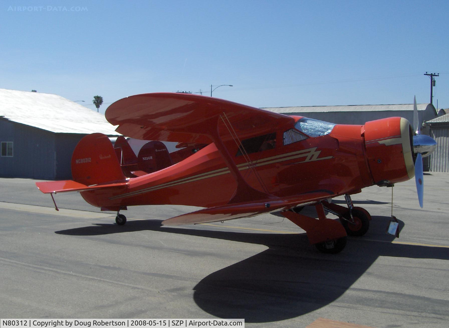 N80312, 1943 Beech D17S Staggerwing C/N 6886, 1943 Beech D17S STAGGERWING, P&W R-985 Wasp Jr. 450 Hp
