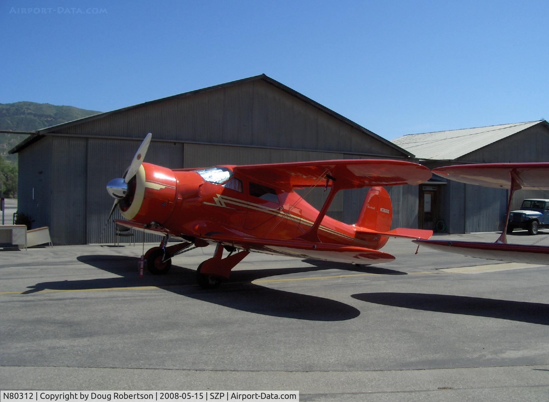 N80312, 1943 Beech D17S Staggerwing C/N 6886, 1943 Beech D17S STAGGERWING, P&W R-985 Wasp Jr. 450 Hp