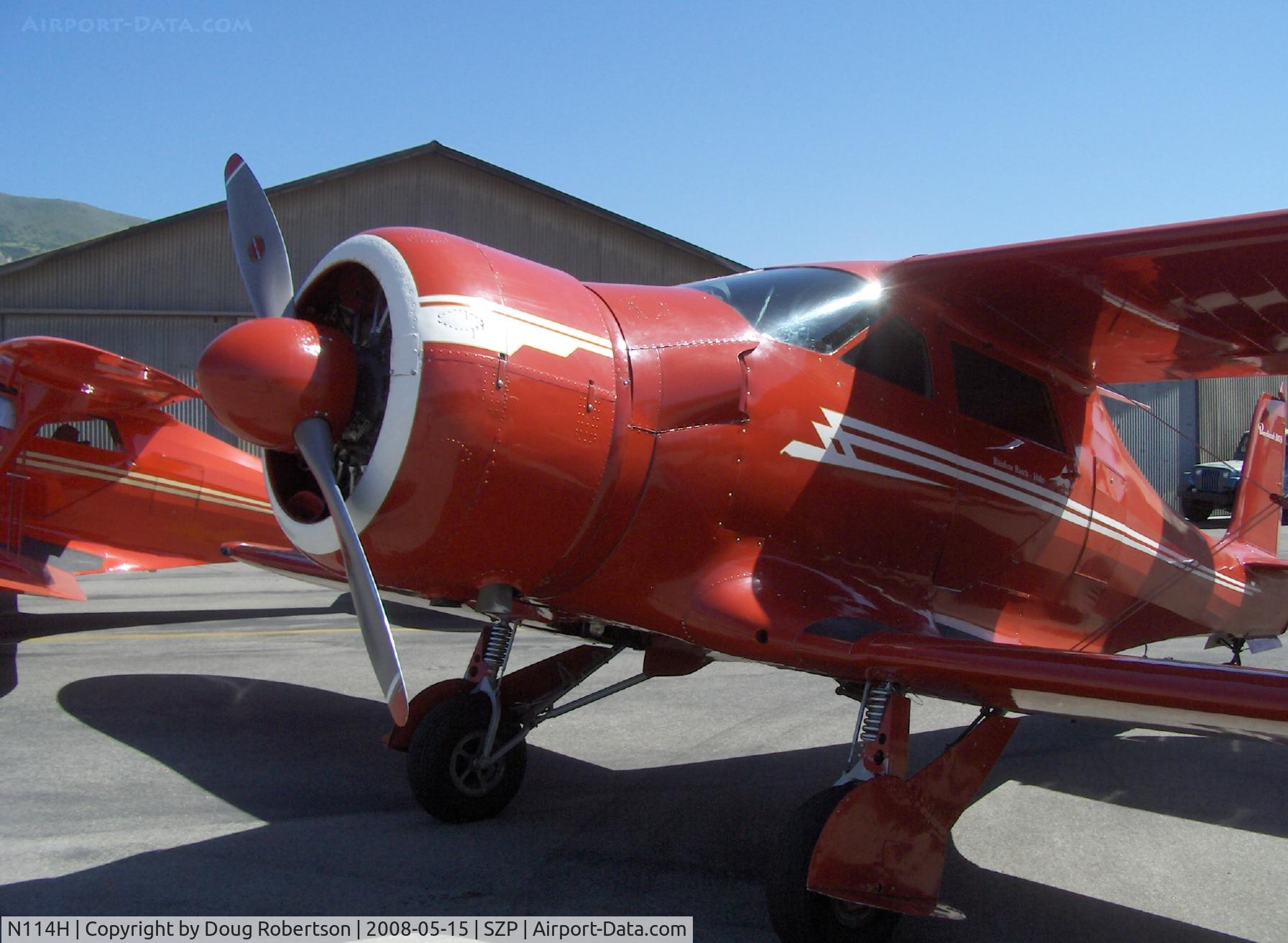 N114H, 1939 Beech D17S Staggerwing C/N 327, 1939 Beech D17S STAGGERWING, P&W R-985 Wasp Jr. 450 Hp, cowl