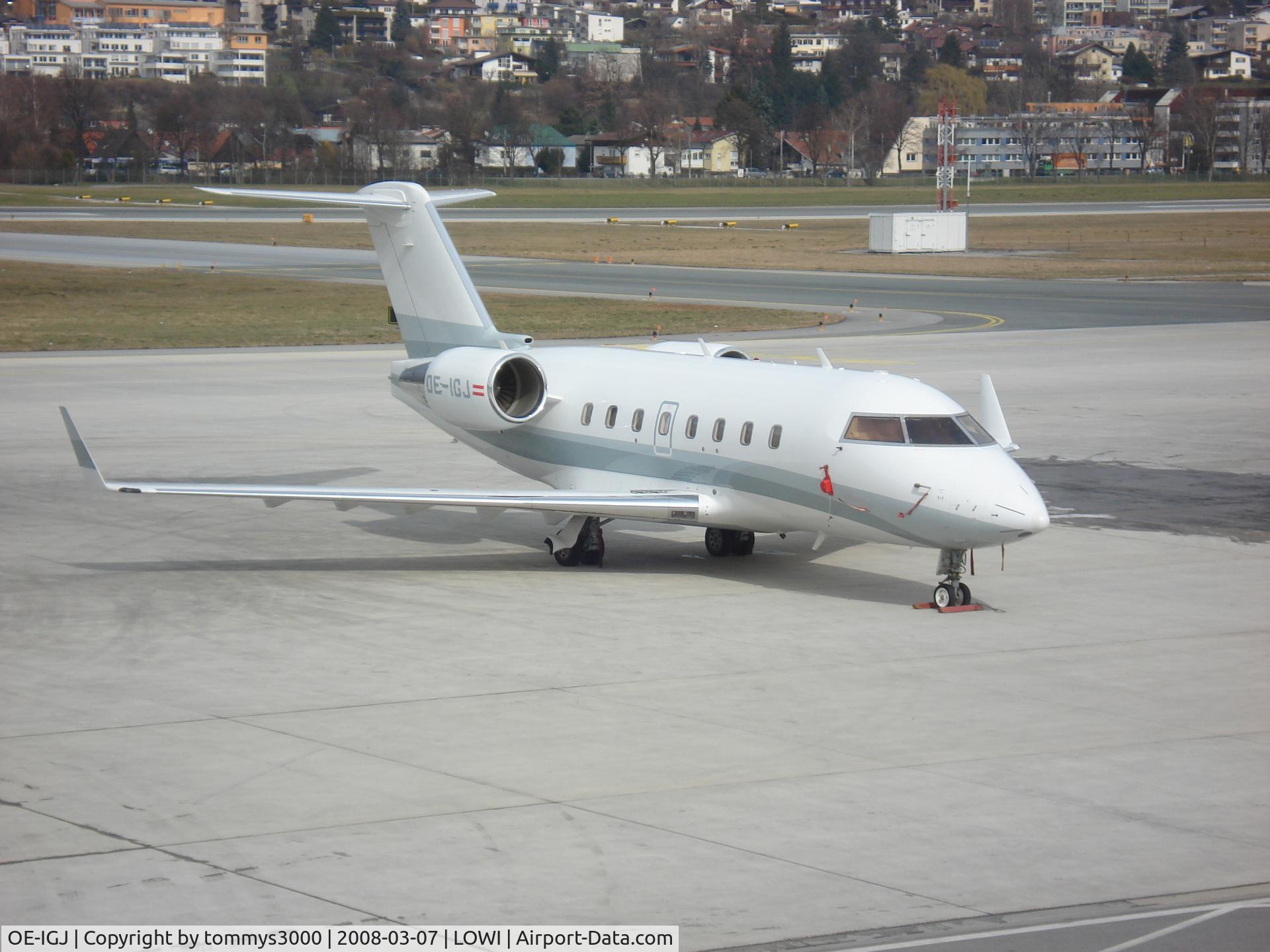 OE-IGJ, 2004 Bombardier Challenger 604 (CL-600-2B16) C/N 5598, Canadair CL 600
