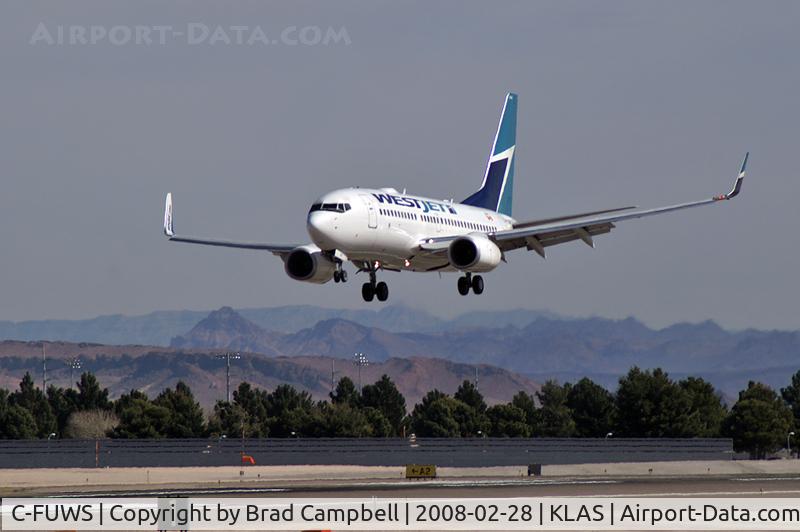 C-FUWS, 2004 Boeing 737-7CT C/N 32765, WestJet Airlines / 2004 Boeing 737-7CT