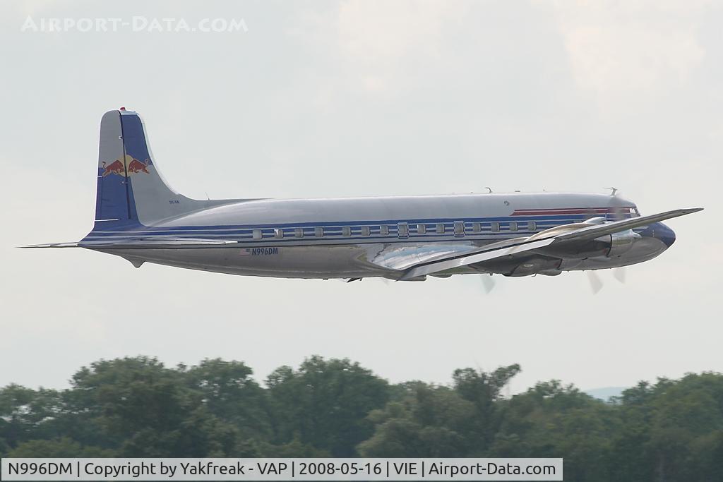 N996DM, 1958 Douglas DC-6B C/N 45563, Red Bull Douglas DC6