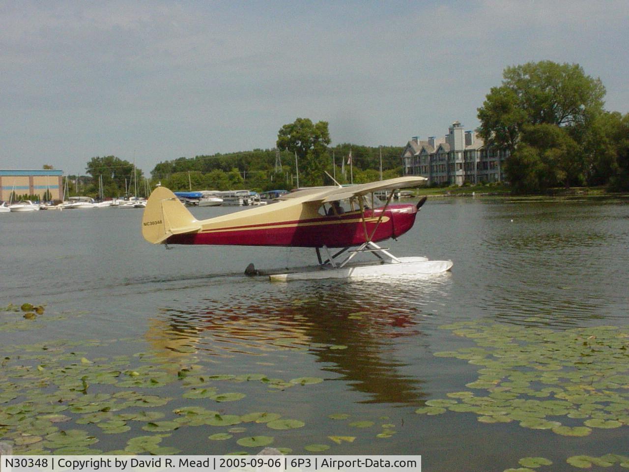 N30348, 1940 Piper J4A C/N 4-1176, 1940 J4A on Floats
