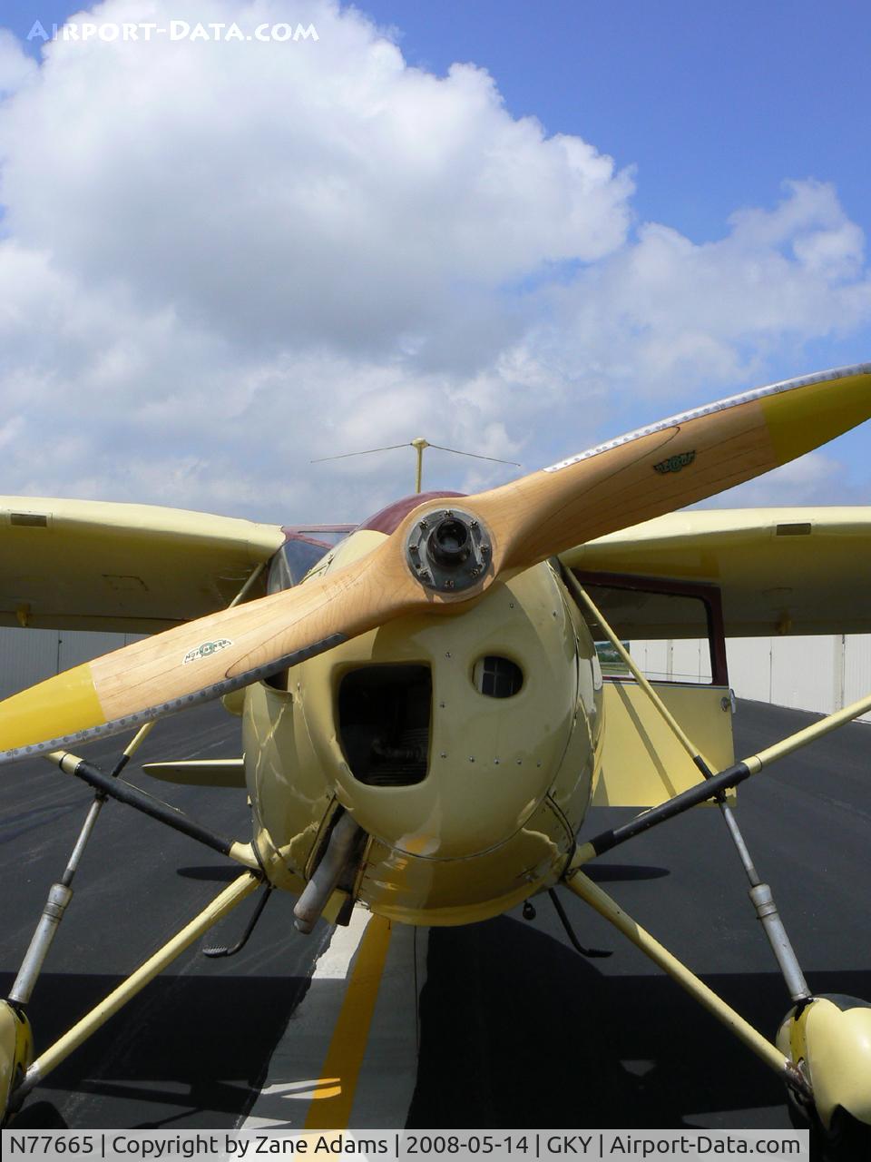 N77665, 1947 Fairchild 24R-46 C/N R46-365, At Arlington Municipal