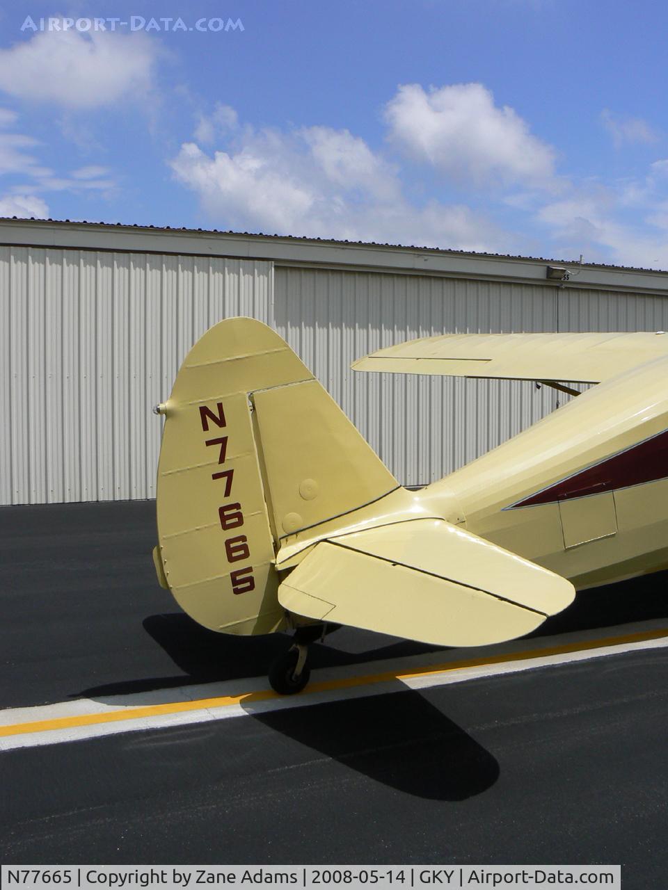 N77665, 1947 Fairchild 24R-46 C/N R46-365, At Arlington Municipal