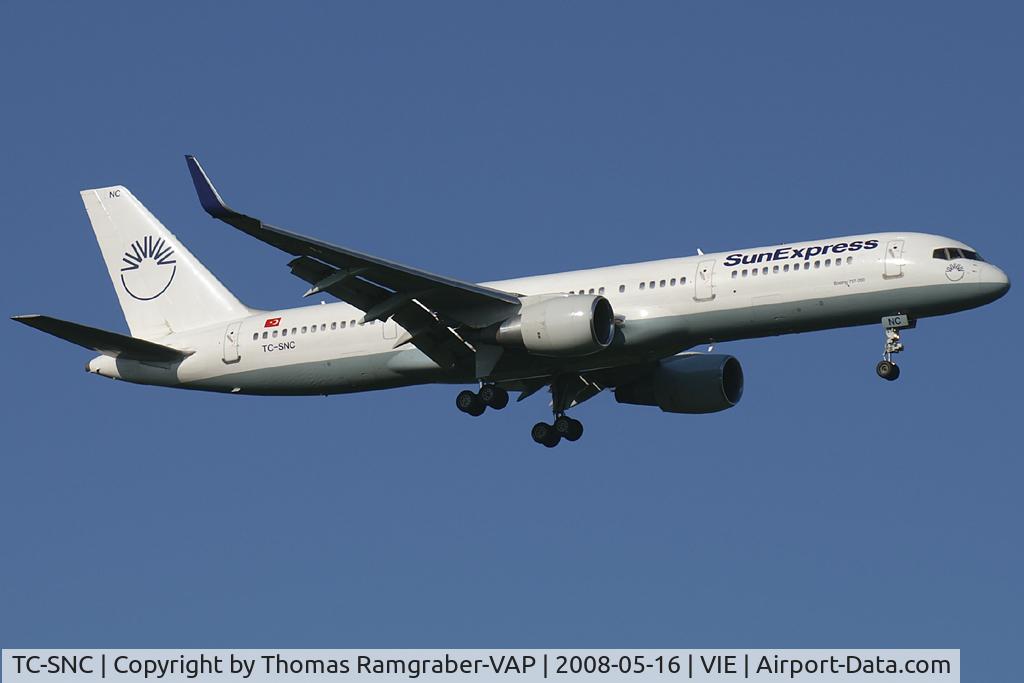 TC-SNC, 1994 Boeing 757-2Q8 C/N 26273, Sun Express Boeing 757-200