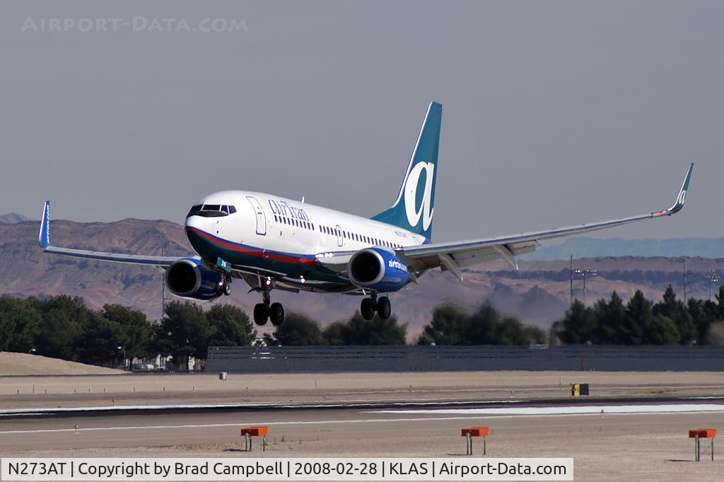 N273AT, 2005 Boeing 737-76N C/N 32662, airTran / 2005 Boeing 737-76N