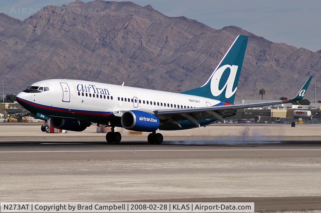 N273AT, 2005 Boeing 737-76N C/N 32662, airTran / 2005 Boeing 737-76N