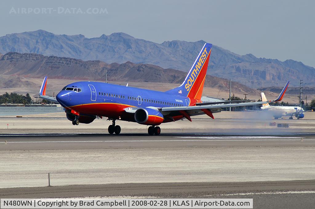 N480WN, 2004 Boeing 737-7H4 C/N 33998, Southwest Airlines / 2004 Boeing 737-7H4