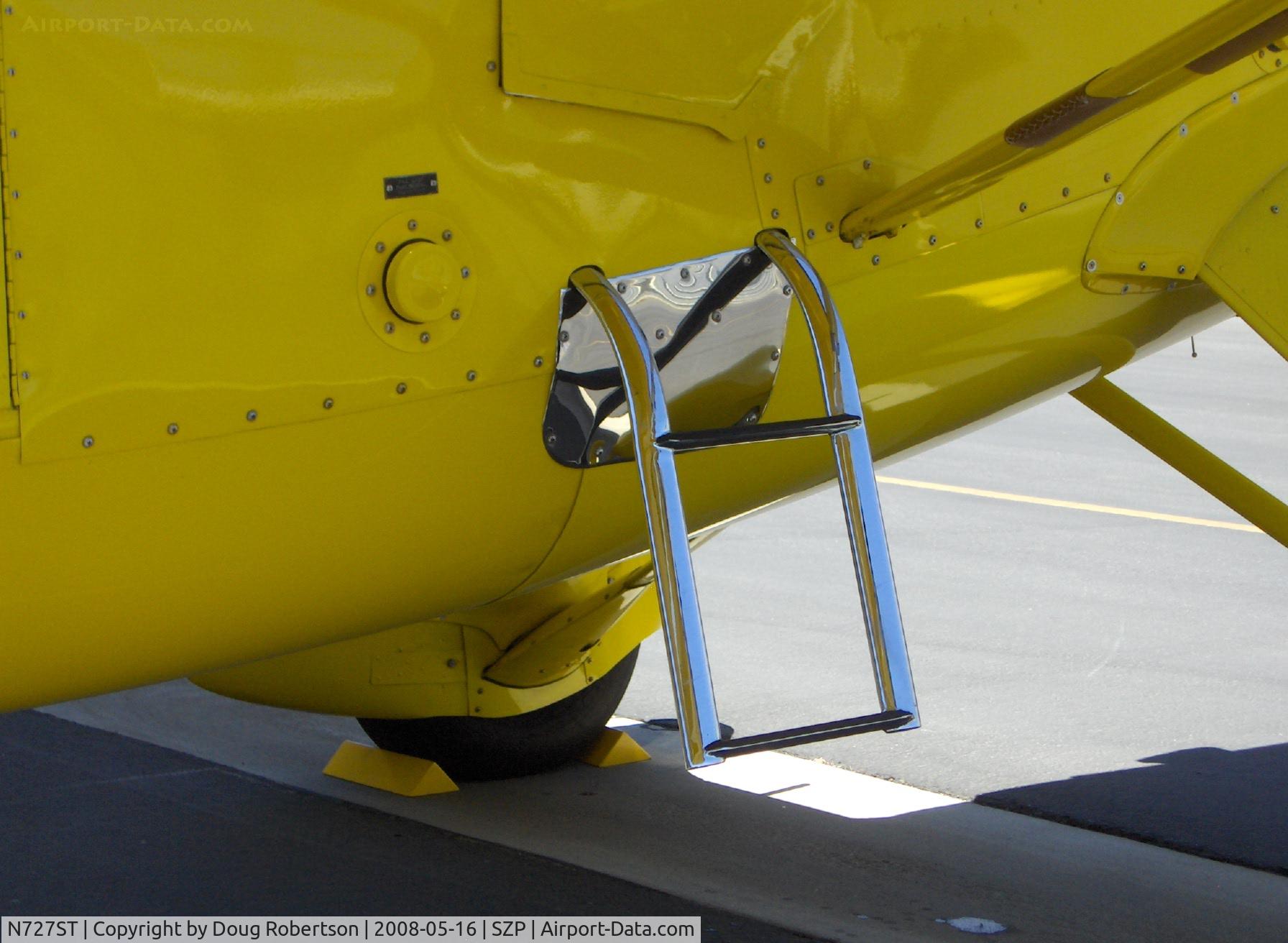 N727ST, 1944 Howard Aircraft DGA-15P C/N 1010, 1944 Howard DGA-15P, P&W R-985-AN-1 Wasp Jr. 450 Hp, chrome shoe guard