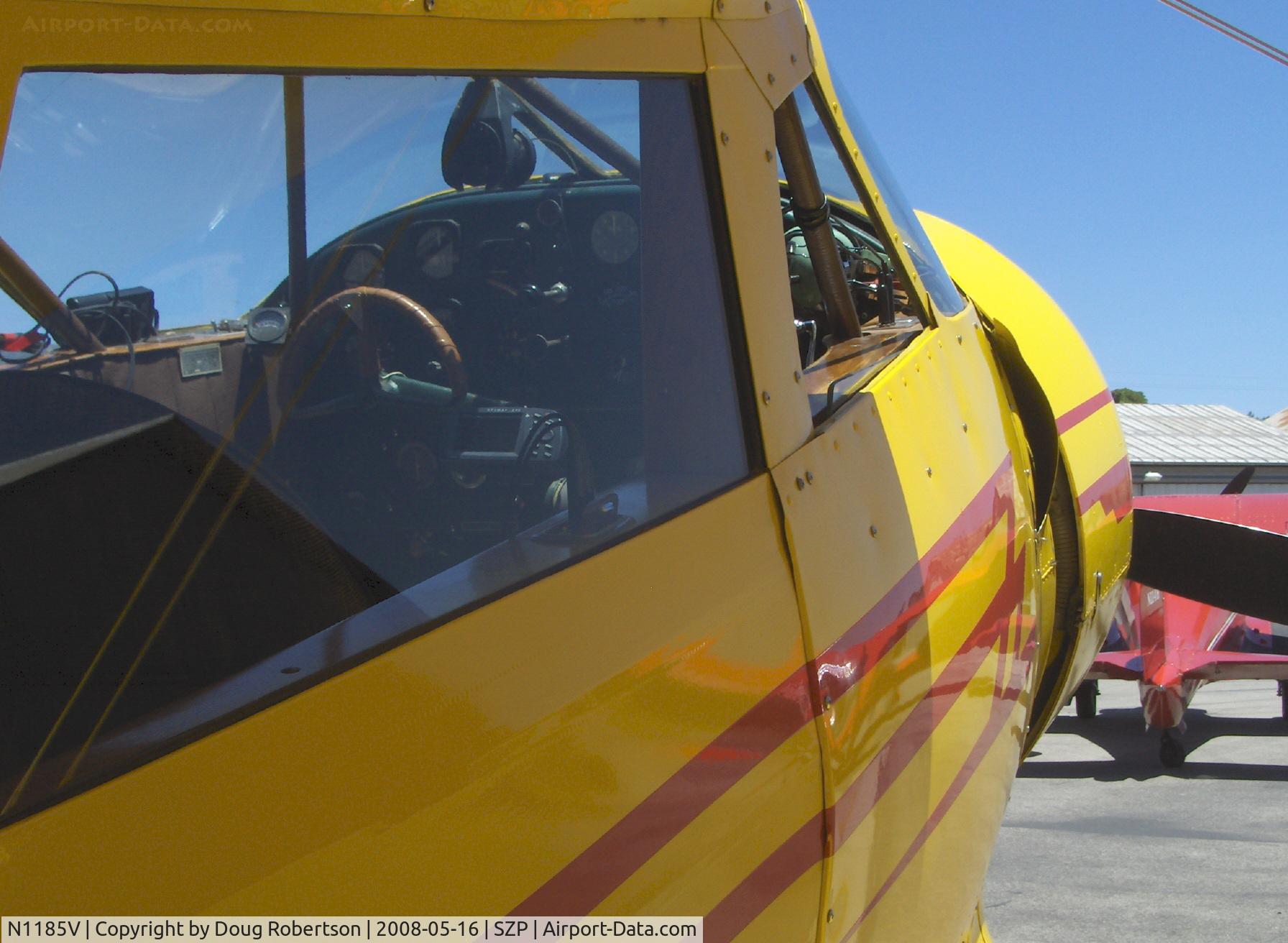 N1185V, 1944 Beech D17S Staggerwing C/N 6746, 1944 Beech D17S STAGGERWING, P&W R-985 Wasp Jr. 450 Hp, cabin