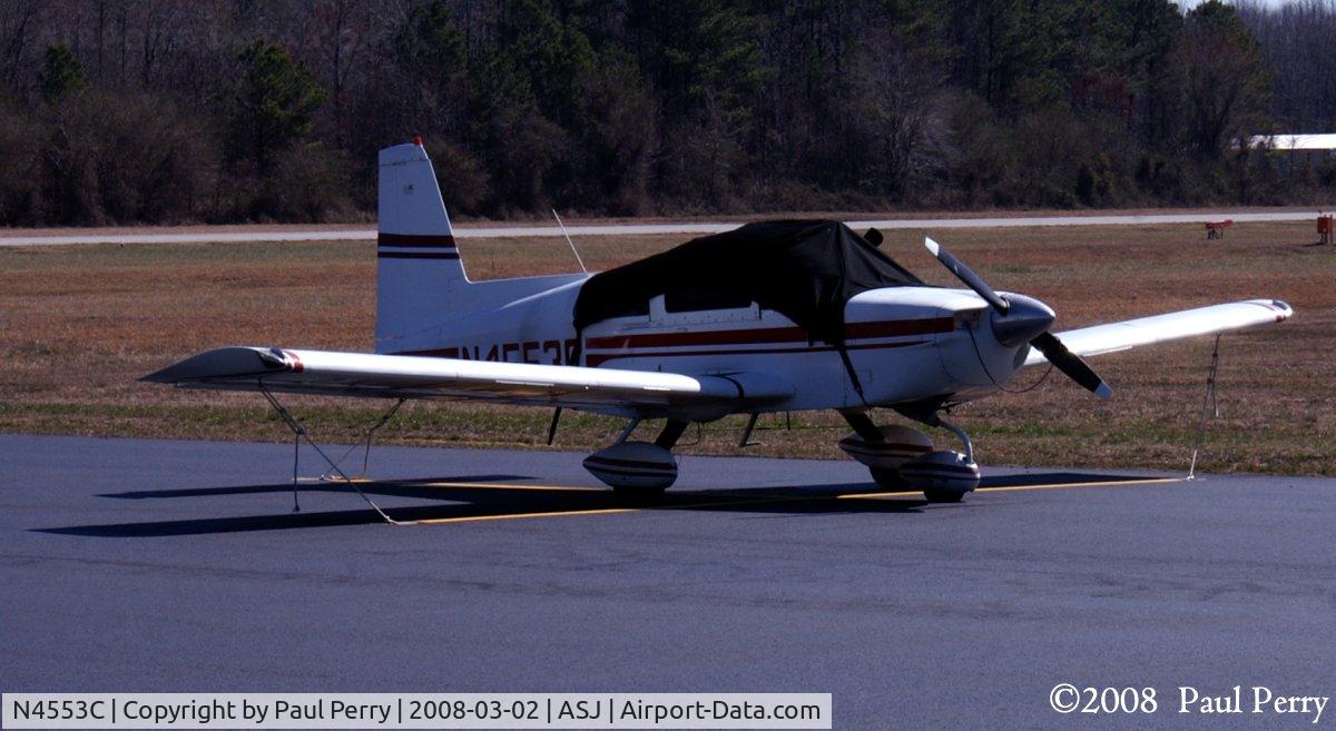N4553C, Gulfstream American Corp AA-5B C/N AA5B1202, Sporting the newer, darker cover
