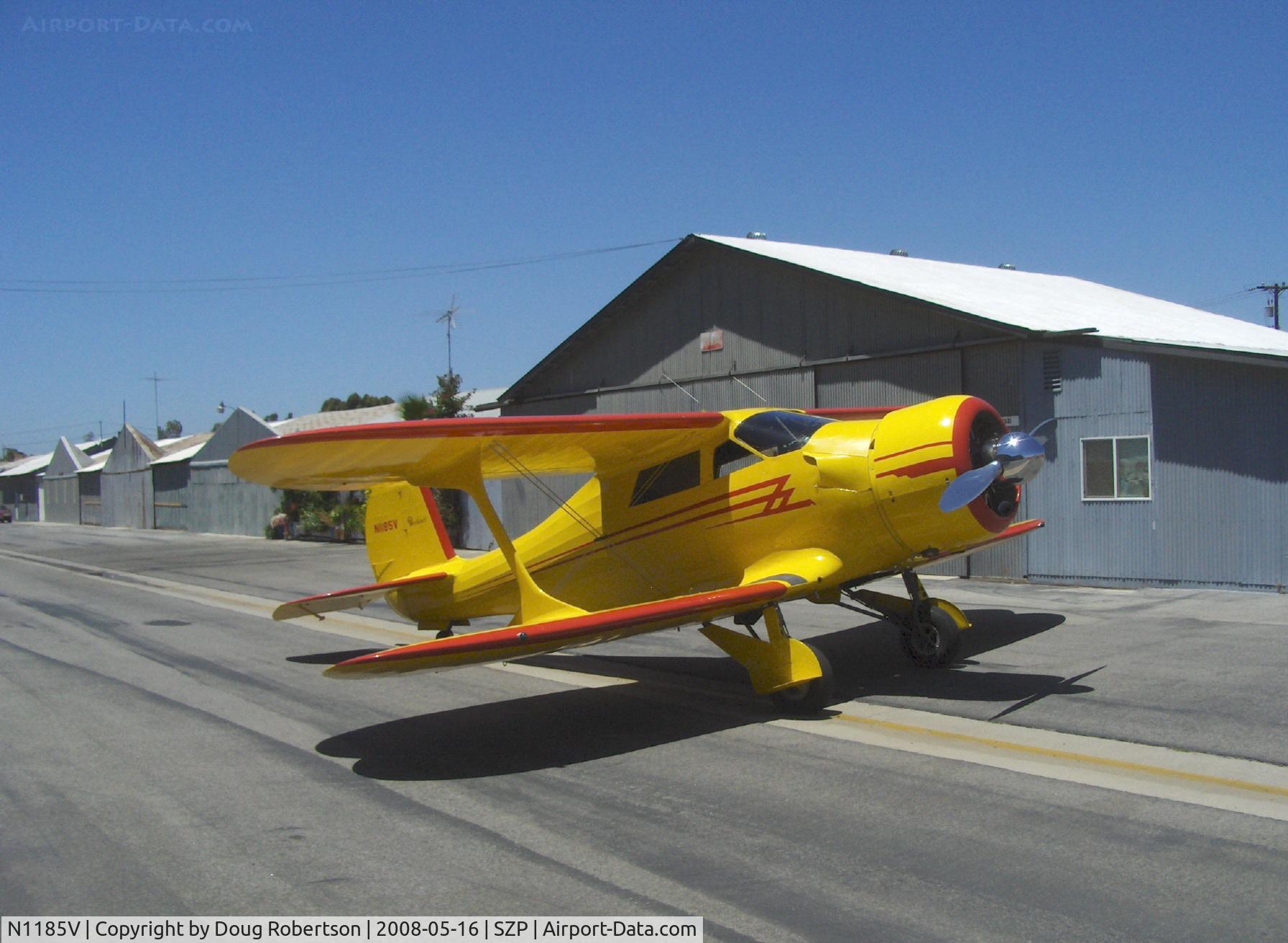 N1185V, 1944 Beech D17S Staggerwing C/N 6746, 1944 Beech D17S STAGGERWING, P&W R-985 Wasp Jr. 450 Hp