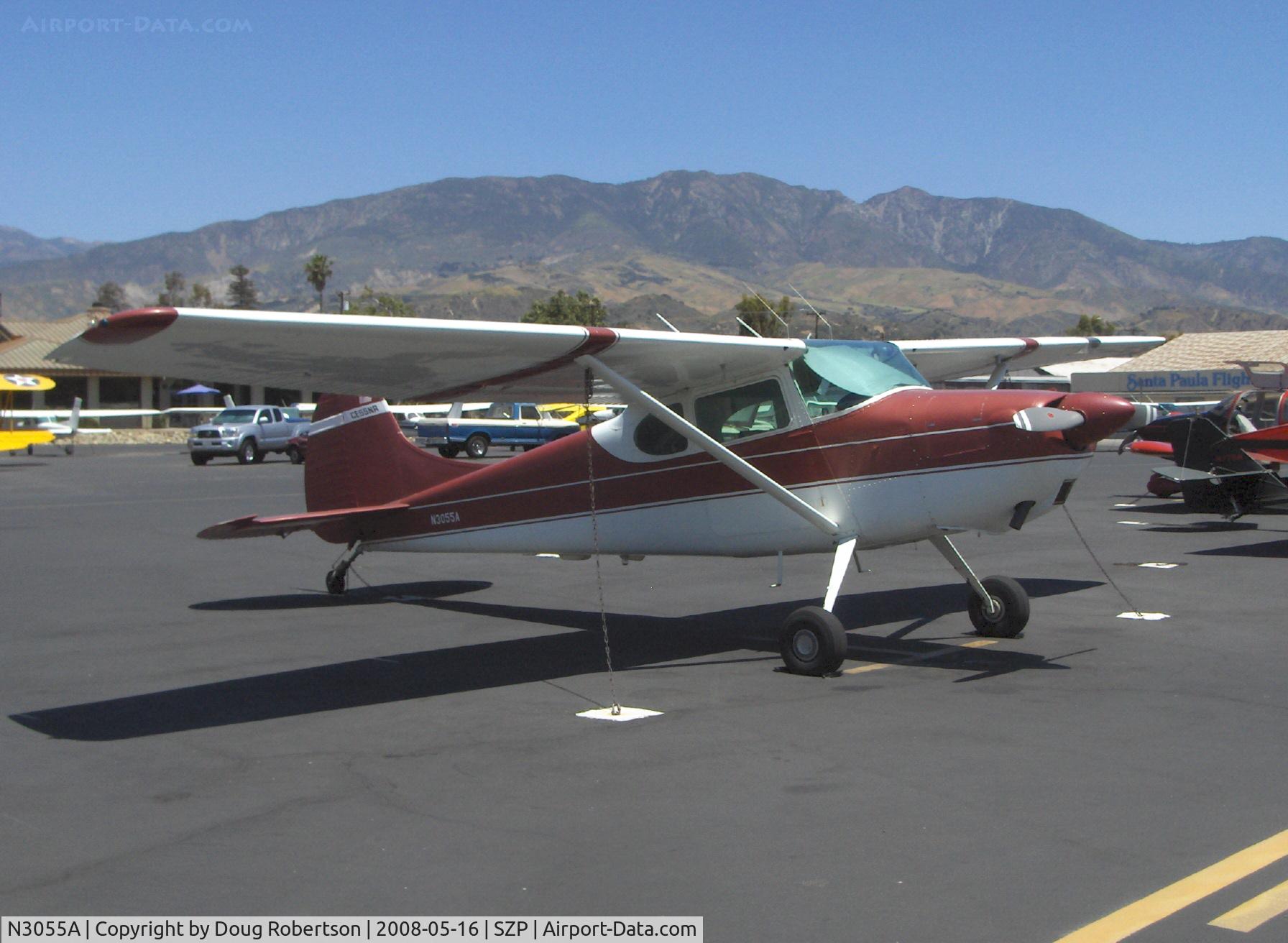 N3055A, 1953 Cessna 170B C/N 25699, 1953 Cessna 170B, Continental C145 145 Hp