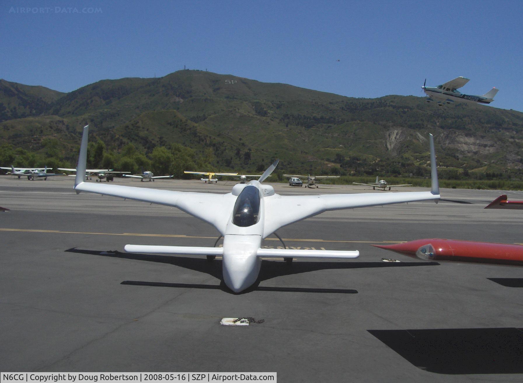 N6CG, 1995 Rutan Long-EZ C/N 310, 1995 Cutting RUTAN LONG EZ, Lycoming O-235