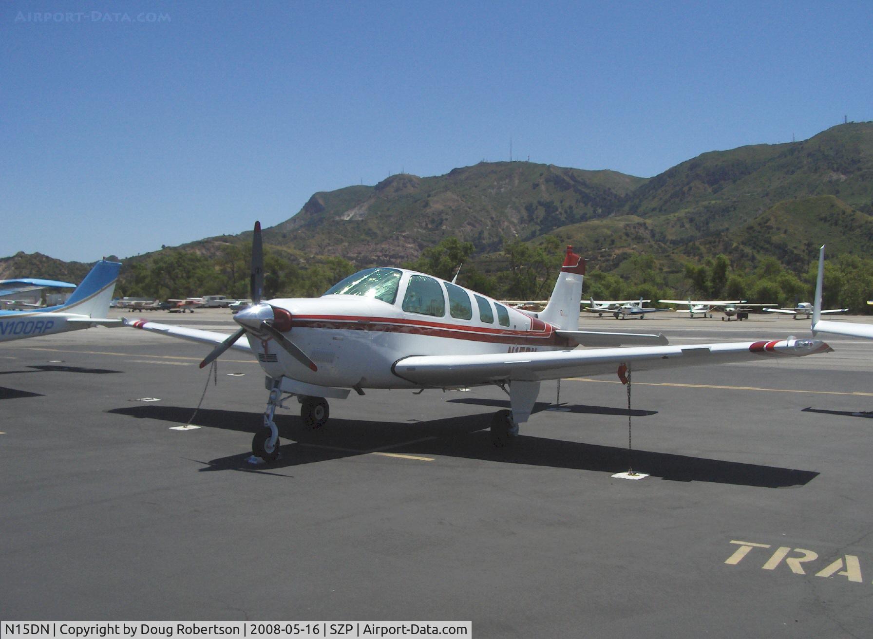 N15DN, 1989 Beech A36 Bonanza 36 C/N E-2472, 1989 Beech A36 BONANZA, Continental IO-550-B 300 Hp
