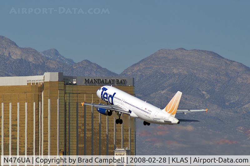 N476UA, 2001 Airbus A320-232 C/N 1508, Ted Airlines / 2001 Airbus Industrie A320-232
