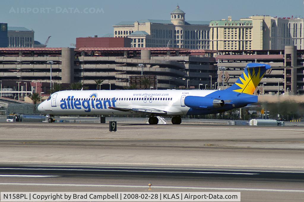 N158PL, 1989 McDonnell Douglas MD-88 C/N 49761, Allegiant Air / 1989 McDonnell Douglas Aircraft Co MD-88