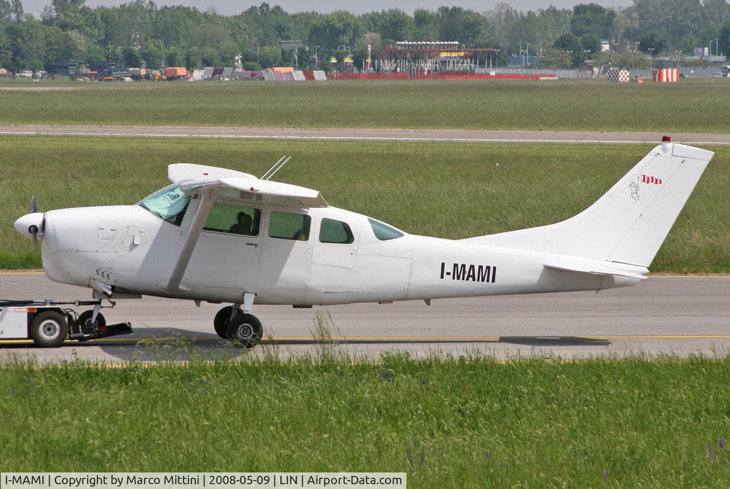 I-MAMI, 1963 Cessna C210C C/N 21058134, At Milano Linate airport