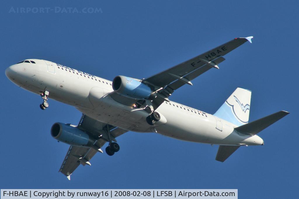 F-HBAE, 1995 Airbus A320-233 C/N 558, Aigle Azur inbound from Algerie